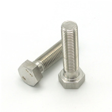 DIN912 aluminum hex head bolt with nut